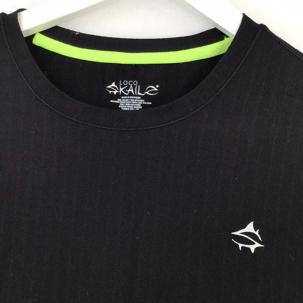 Loco Skailz Men's Shirt Top Black Size Medium - Picture 9 of 12